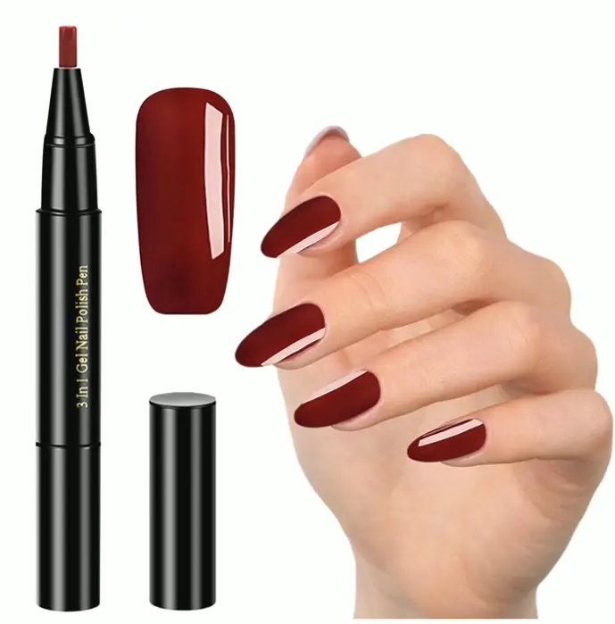 Gel Polish, Various Colors All-in-One Soak Off LED Gel Color Pen