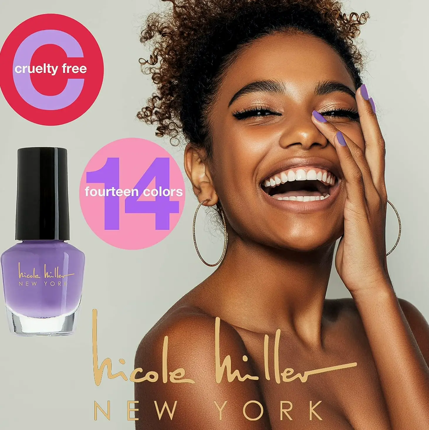 Nicole Miller Nail Kit,Fourteen Tiny Colors