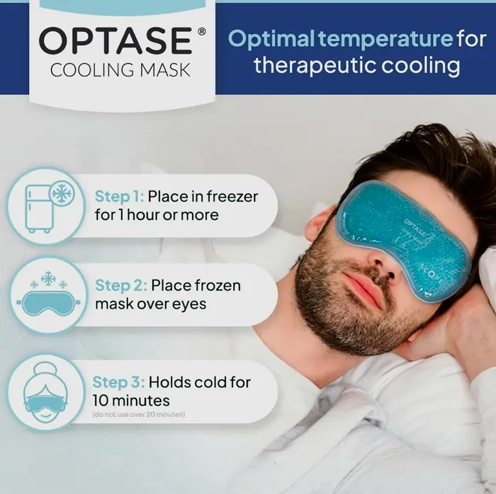 OPTASE's Chilling Gel Ocular Cover to Seasonal Relief