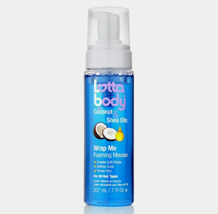 Lottabody Volumizing Hair Foam with Coconut and Shea, 7 fl oz
