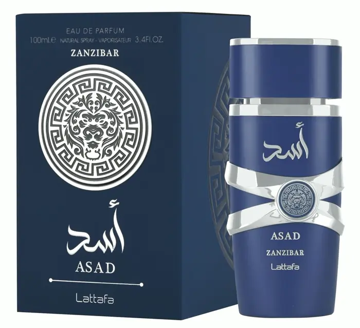 Lattafa Asad Island for Men Perfume Spray Bottle