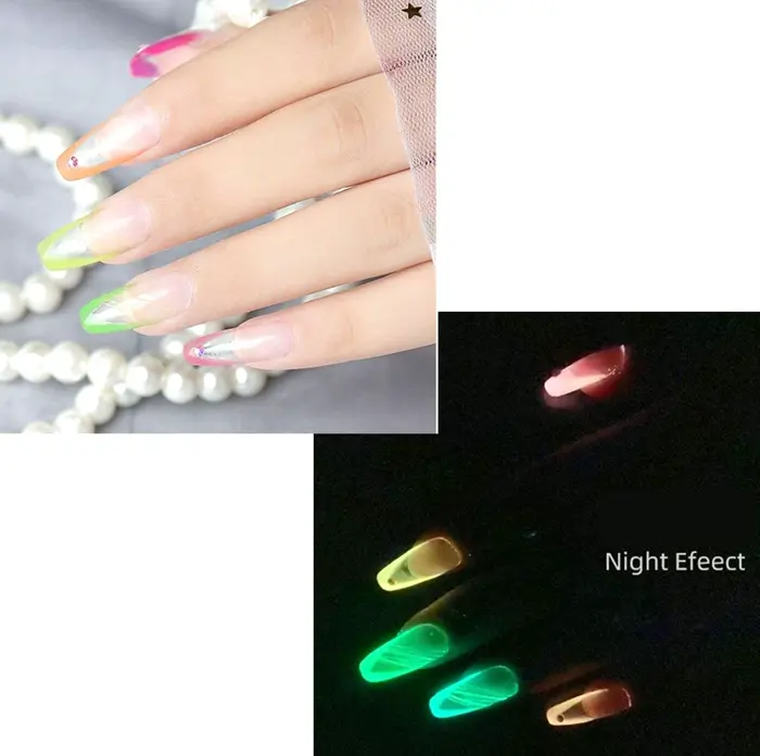 10 Hues Luminous Spider Gel for DIY Nail Art