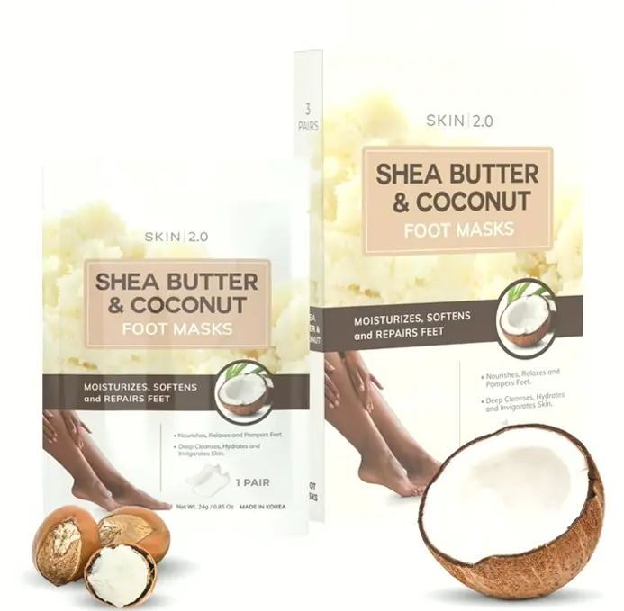Butter Foot Masks - Soothes Cracked Heels