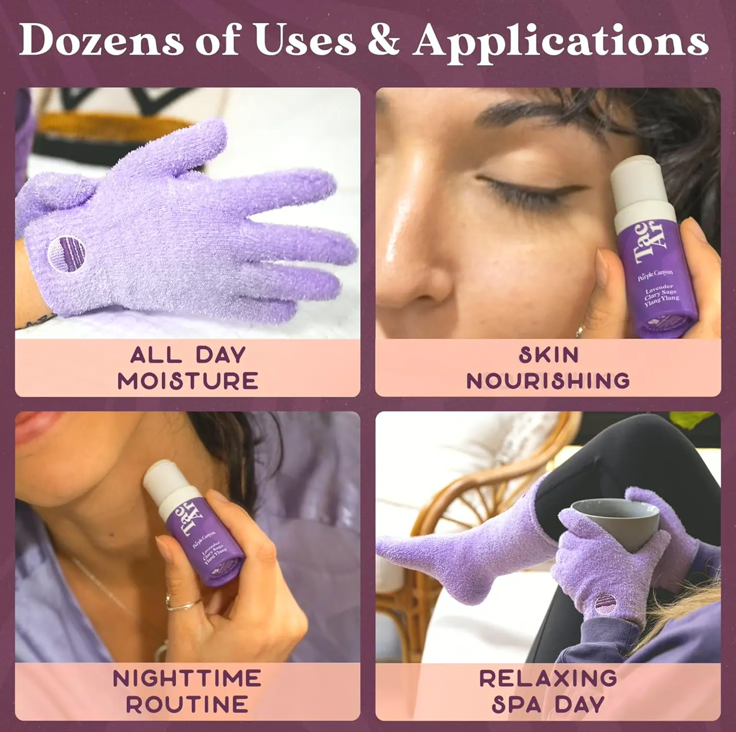 Lavender Canyon Fuzzy Socks & Handwear Relaxation Set
