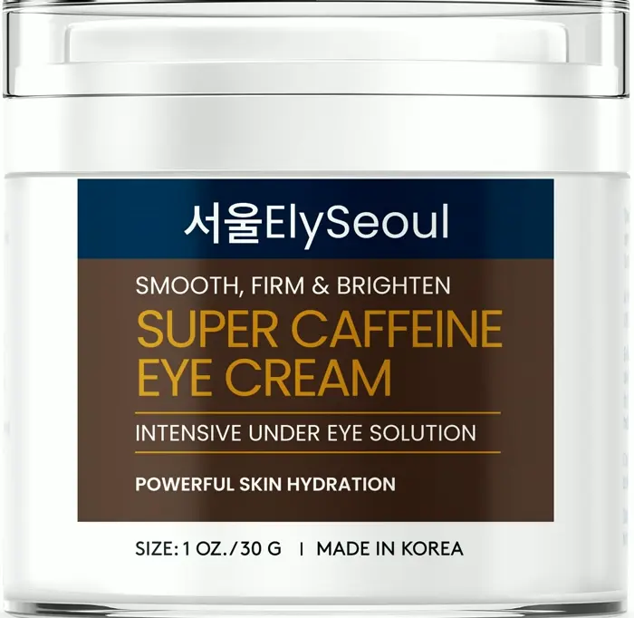 Super Caffeine Eye Cream: Anti-Wrinkle Treatment, Brightens Under Eyes