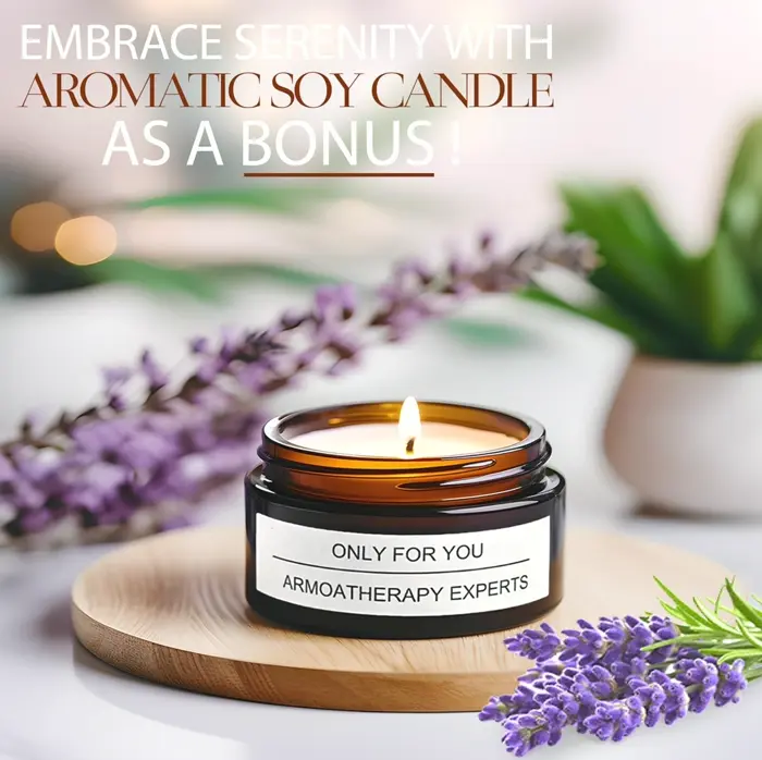 Aqua Di Gio Fragrance Set including Lavender Soy Candle
