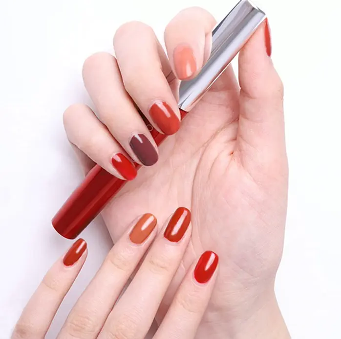 New Nail Polish Set (Ten Bottles) - Eco-Friendly, Quick Dry, Peel Off