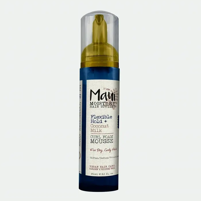 Maui Curl Flexible Styling Mousse Ideal for Curls, 8.5 oz
