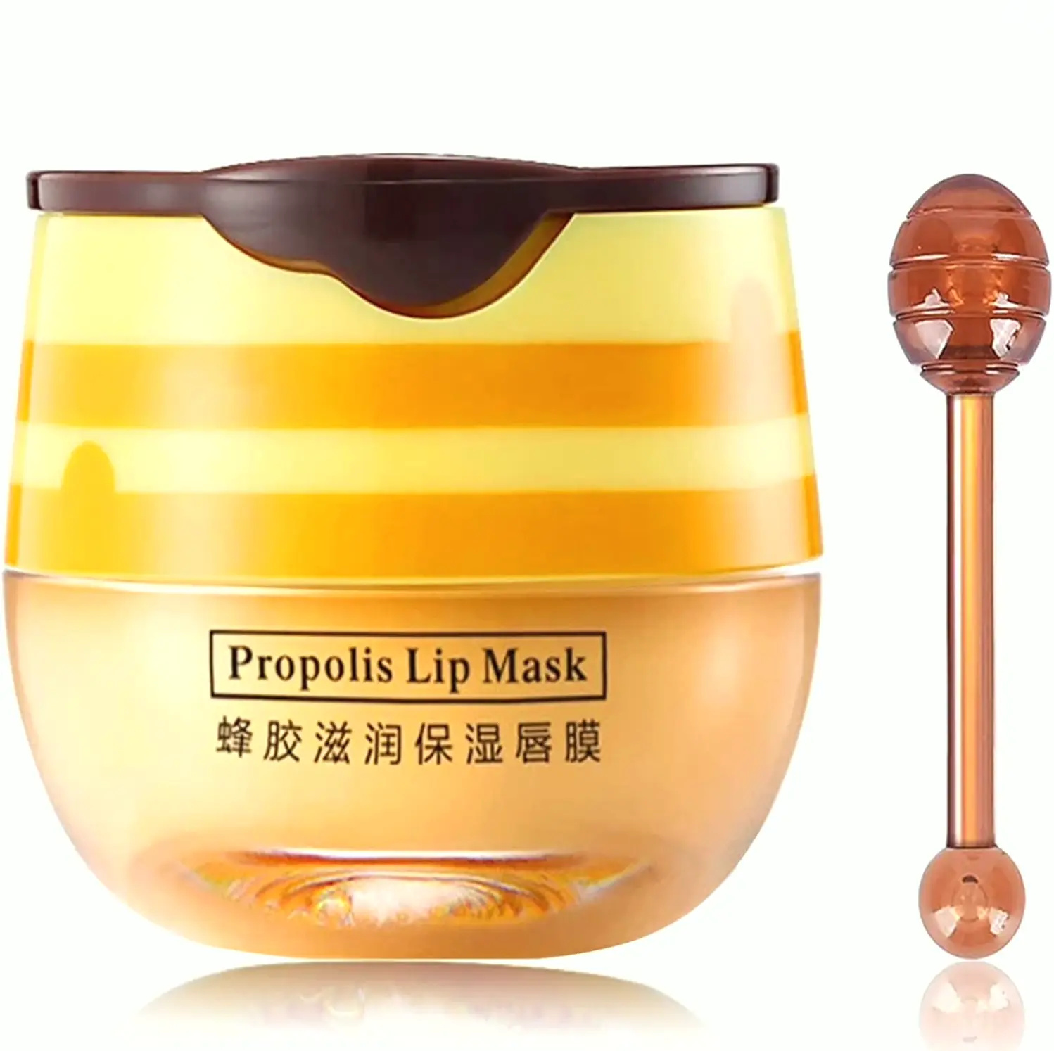 Lip Balm Sweet Container, Bee Glue Moisturizing Lip Mask