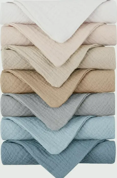7-Pack Soft Face Cloths for Facial Care