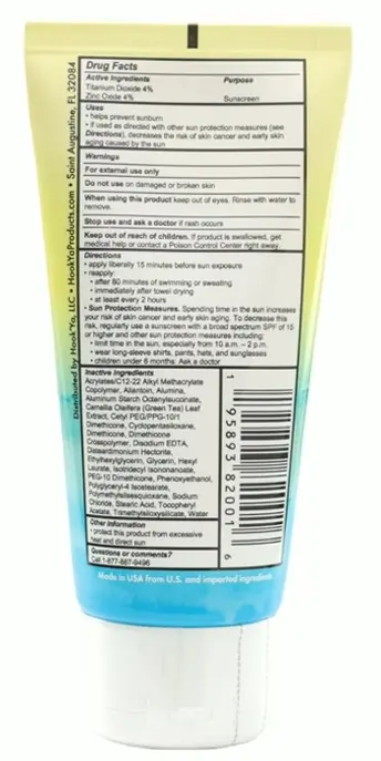 Hawaii Ocean Approved Non-Nano Sunscreen Travel Size
