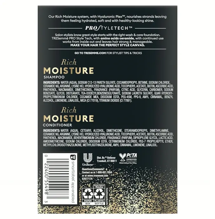 TRESemmé Deep Hydrating Shampoo & Conditioner Set of 2