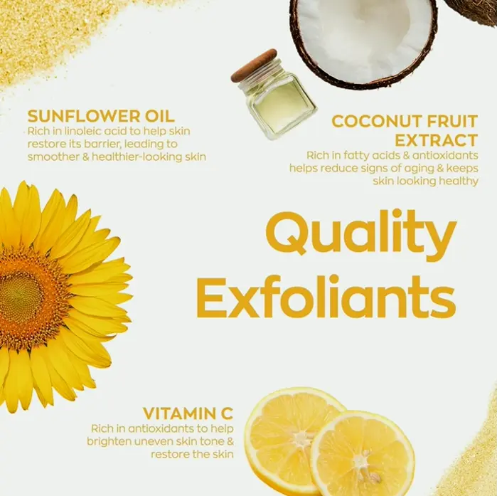 Vit C Face Scrub - Cruelty-Free, Deep Clean