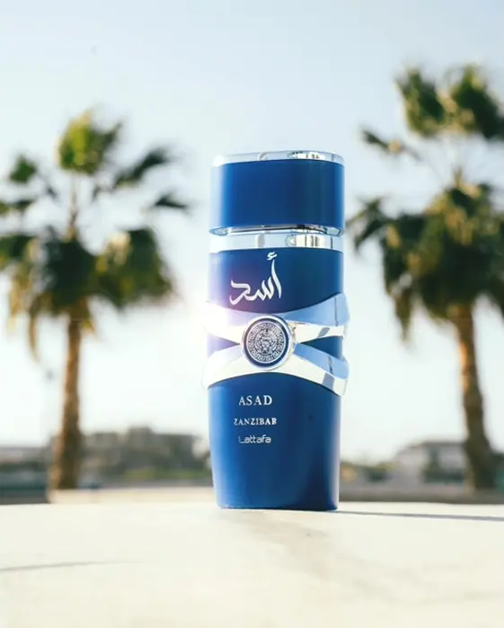 Lattafa Asad Island for Men Perfume Spray Bottle