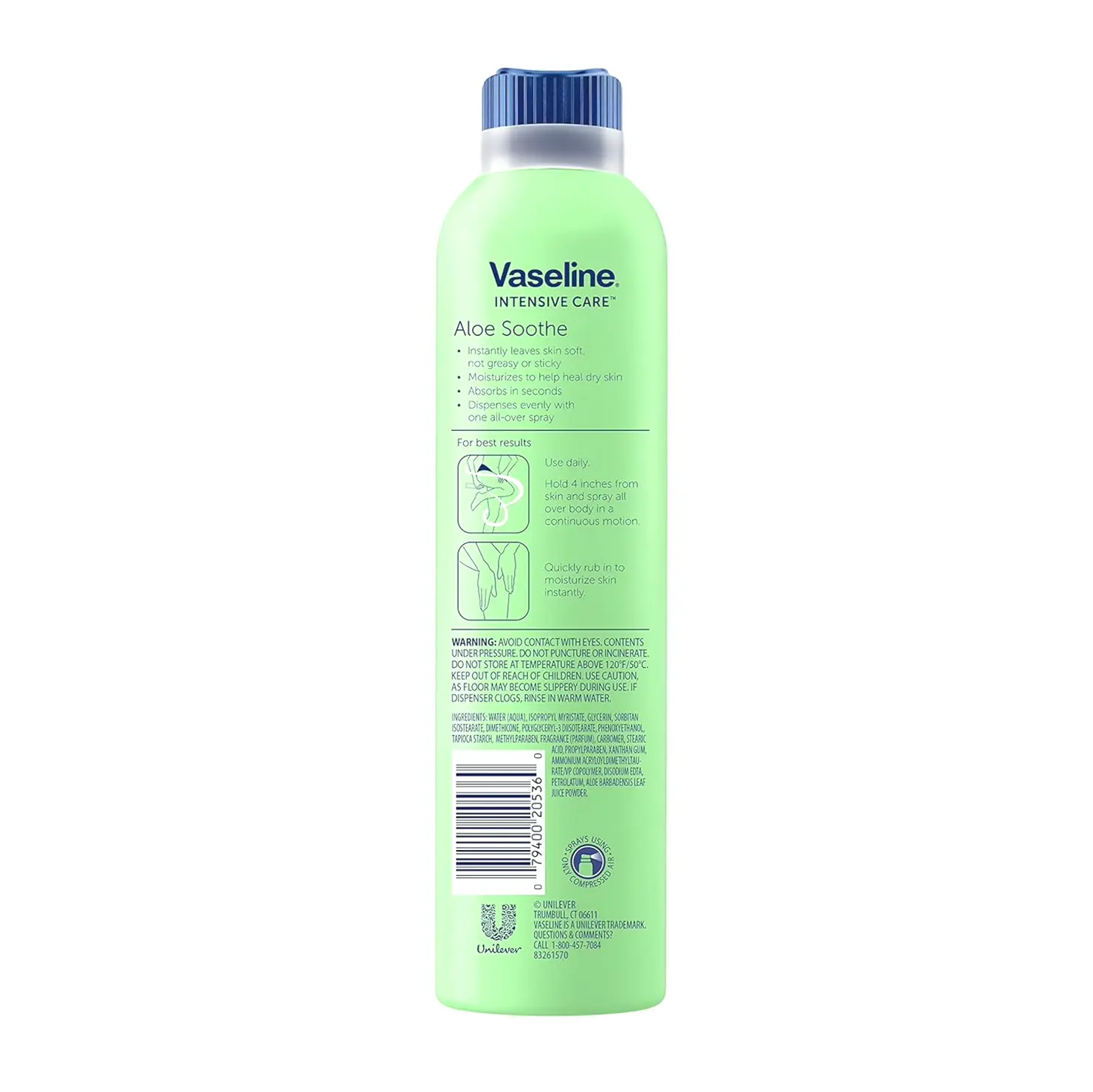Vaseline Aloe Lotion 6.5 oz
