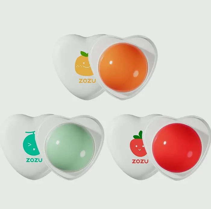 Three piece Fruit Lip Balm Pack