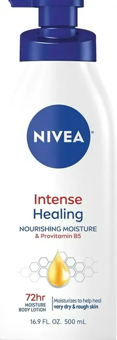 NIVEA's Deep Repair Body Lotion, 72-Hour Moisture, 16.9 fl oz Dispenser