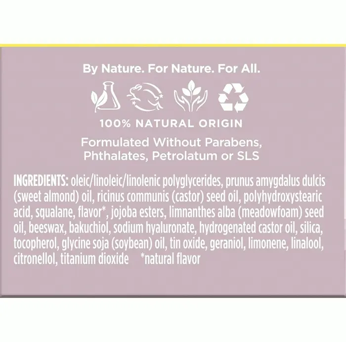 Burts Bee's Lavender-scented Vanilla-flavored Nightly Lips Moisturizer, 0.45 oz
