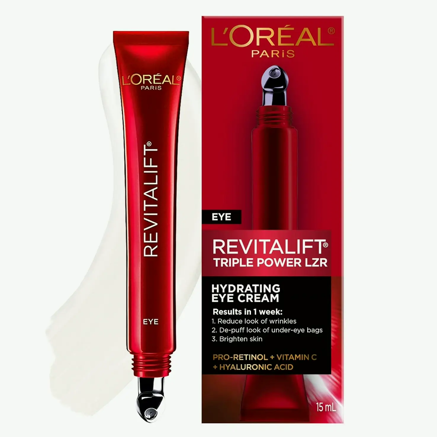 L’Oreal Parisian Revive Triple Strength Anti-Age Eye Cream, 0.5 oz