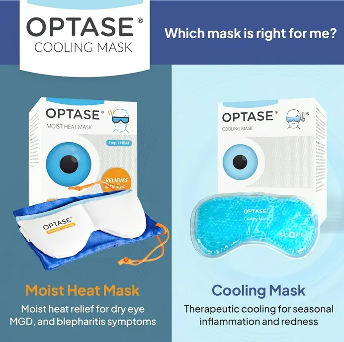 OPTASE's Chilling Gel Ocular Cover to Seasonal Relief