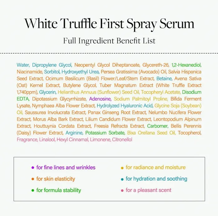 dAlba White Truffle Initial Spray Essence, Vegan Skincare, 3.38 Fluid Ounces