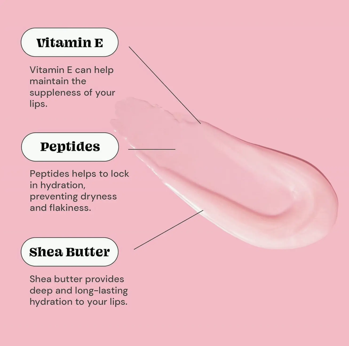 Glossmetics' Lychee-Berry Lip Mask Overnight - Hydrating, Lip Balm for Smooth, Soft Lips