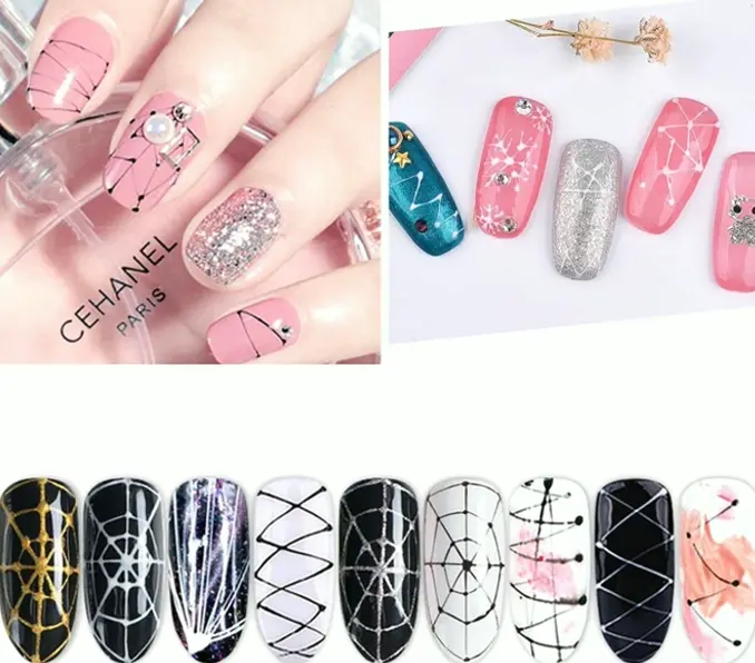 Ten Hues Luminous Spider Gel Nail Kit