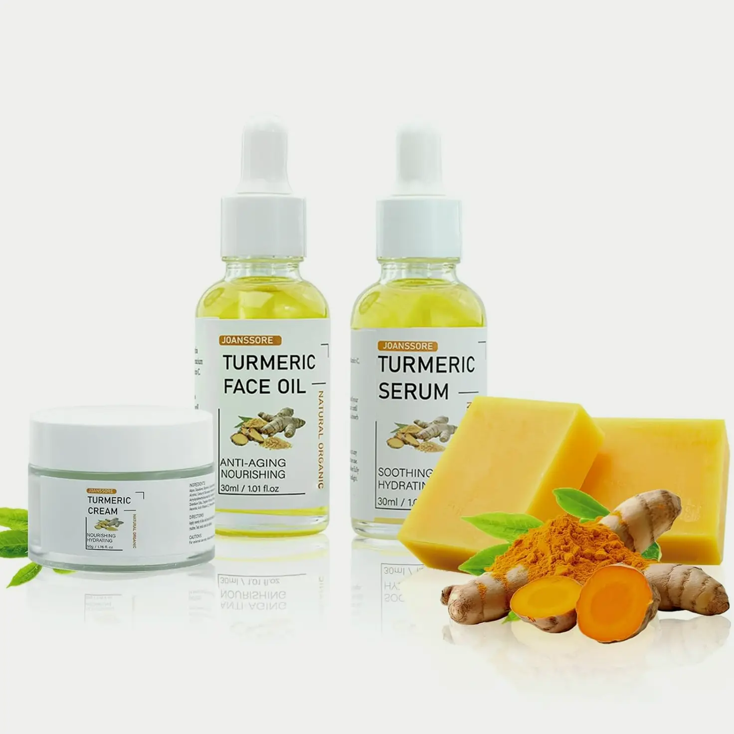 Curcuma Skin Care Set - Hydration & Facial Oil