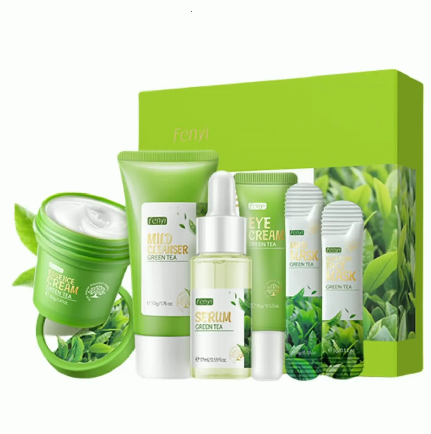 Green Extract Beauty Set, 19-In-1 Set for Teens