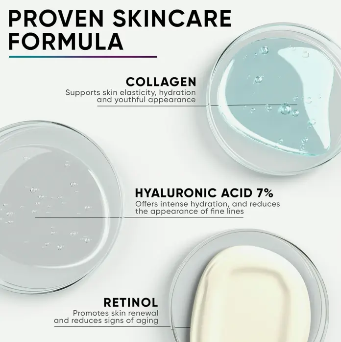 Collagen Vitamin-Rich Face Cream with Hydrating Formula, Daily Use