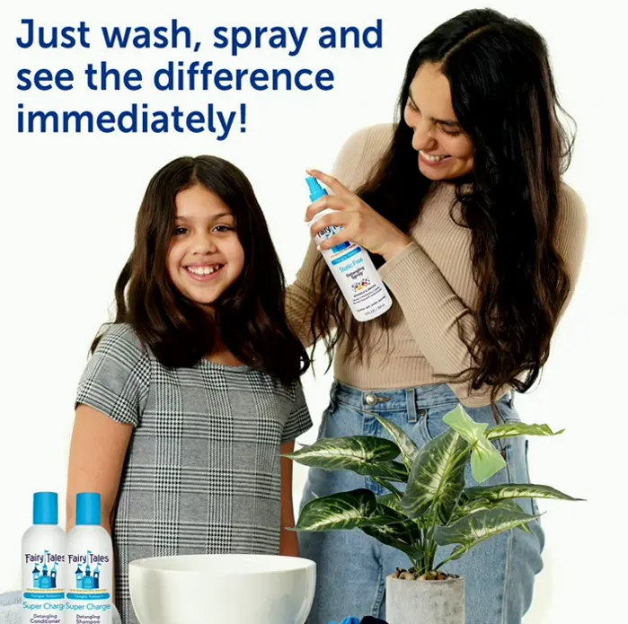Youngsters' Detangling Mist - Hydrating, Flyaway Protection