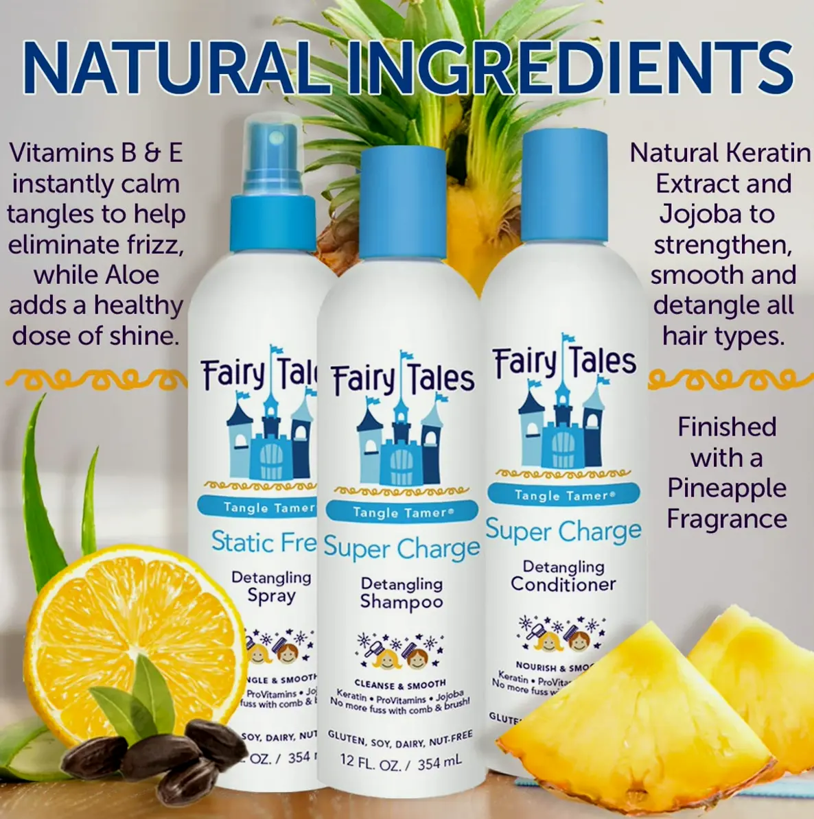 Youngsters' Detangling Mist - Hydrating, Flyaway Protection