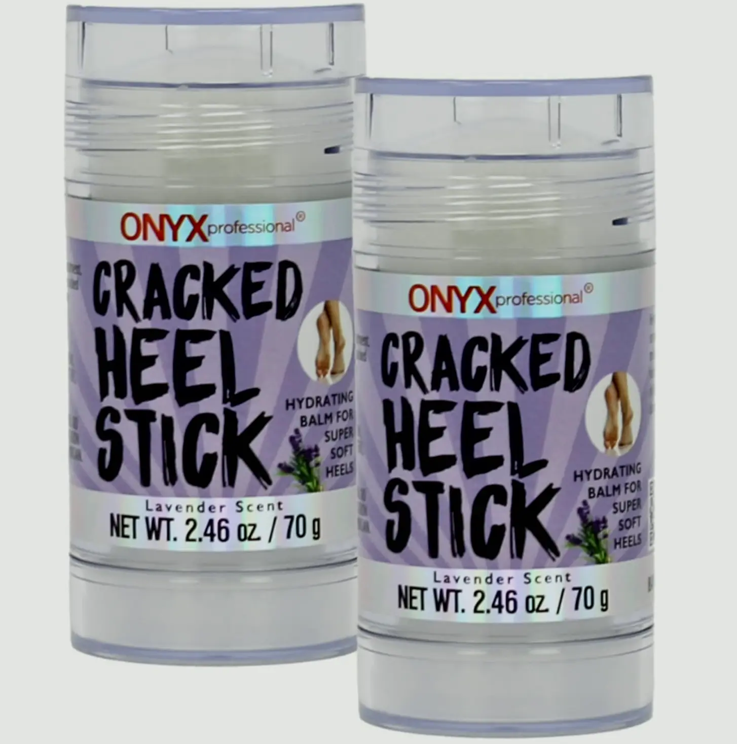 Onyx Balm Stick 2 Pack for Dry Heels