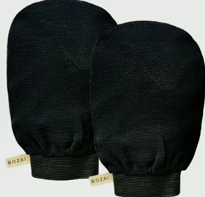 Korean Scrubbing Mitts 2Pcs - Thorough Body Exfoliator Gloves