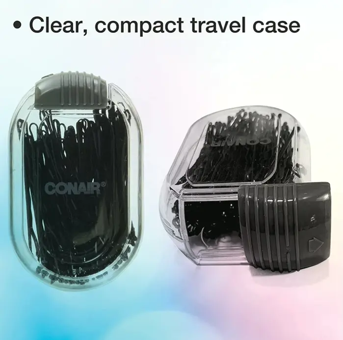 Conair's Hair Pins and Storage Case - 75 Count