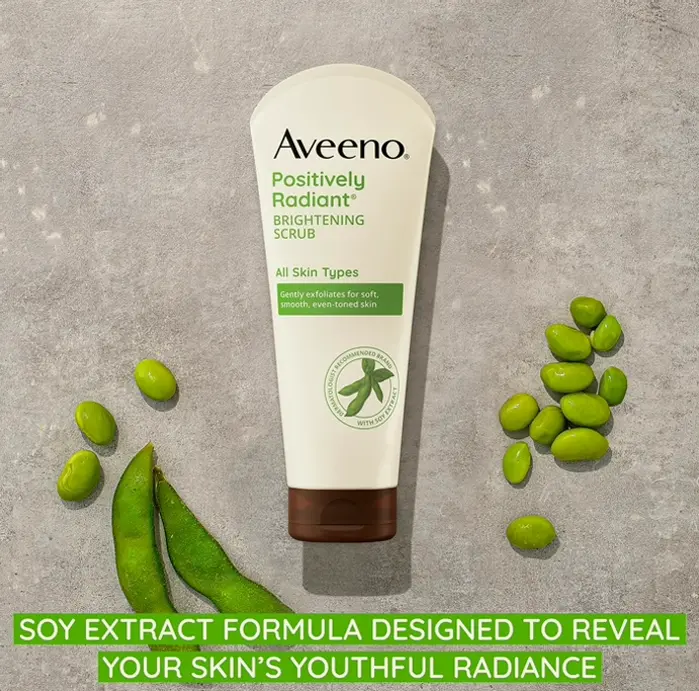 Aveeno Positively Radiant Brightening Daily Scrub, 5 oz
