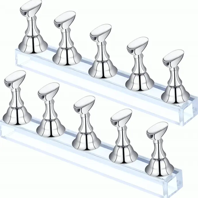 Blulu's Duo Set Magnetic Nail Display Stand
