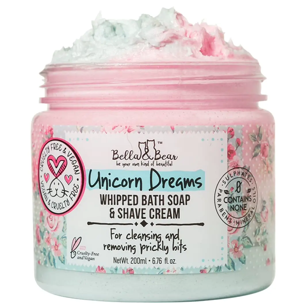 Bella & Bear Unicorn Bath Soap, Vegan, 6.7oz