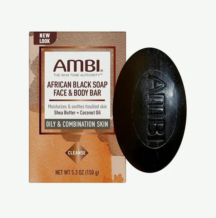 African Black Soap Face & Body Bar, 5.3 oz