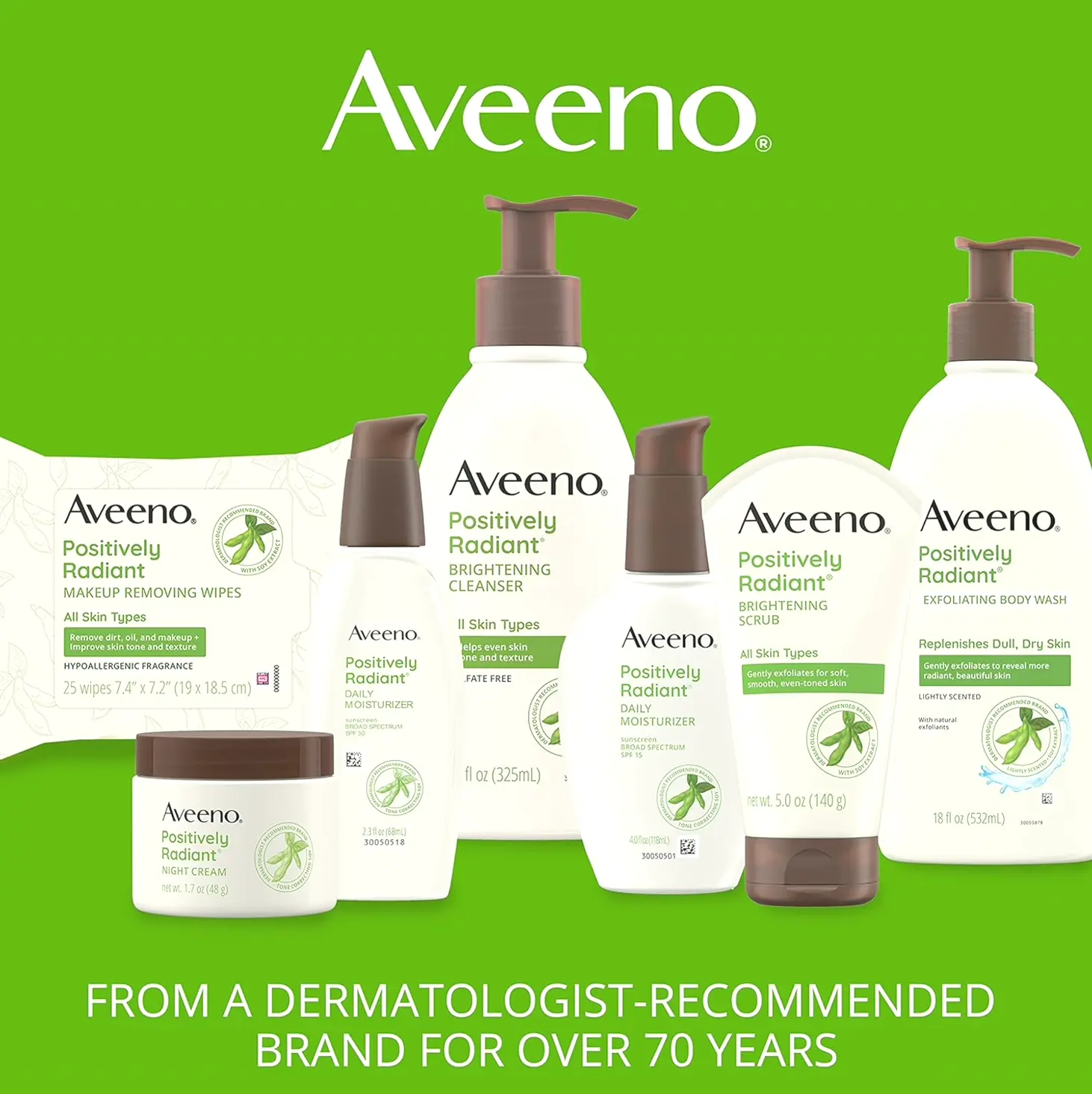 Aveeno Positively Radiant Brightening Daily Scrub, 5 oz