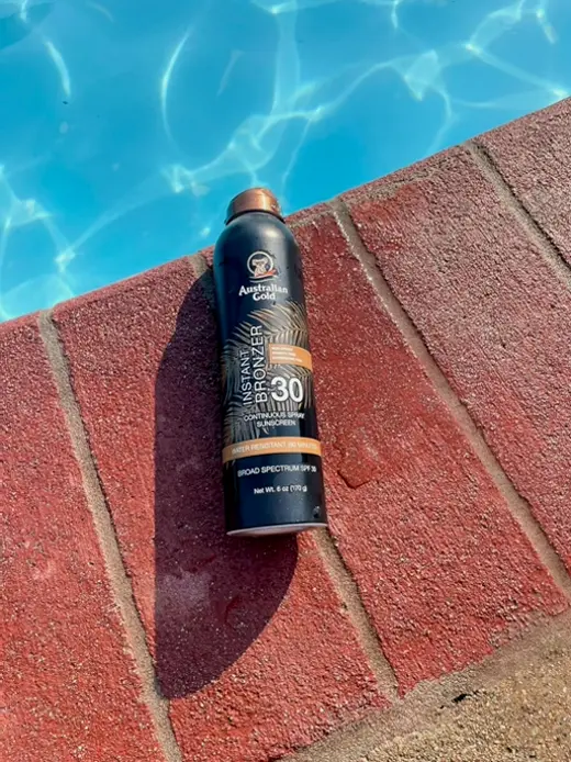 Australian Gold Spray Sunscreen SPF 30, Glow, 6 Oz