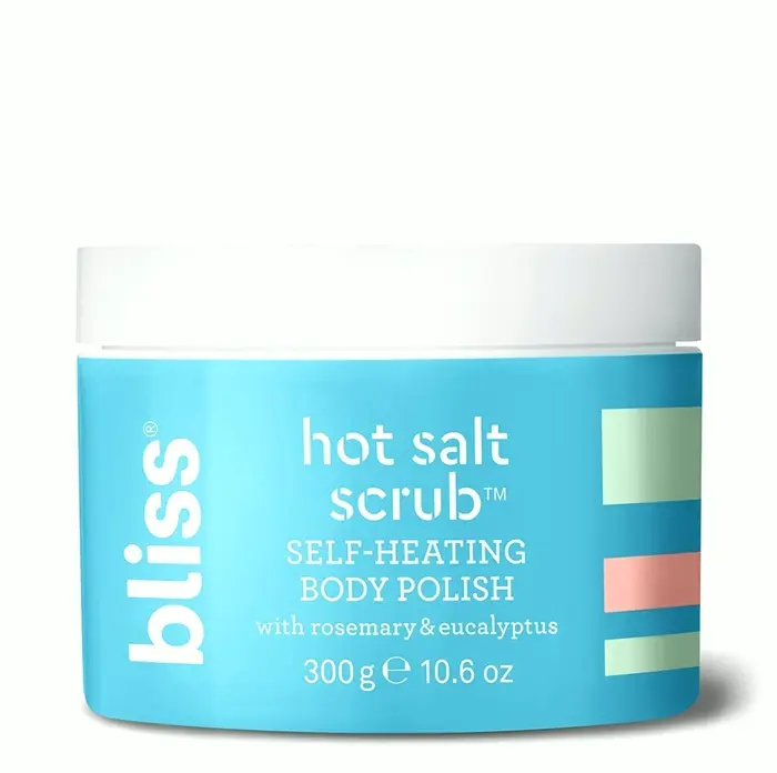 Delight Warm Sea Salt Scrub, Warming Skin Polish, 10.6 oz