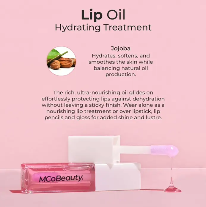 MCoBeauty Moisturizing Lip Oil for Beautiful Lips
