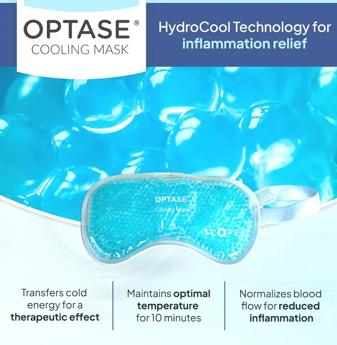 OPTASE's Chilling Gel Ocular Cover to Seasonal Relief