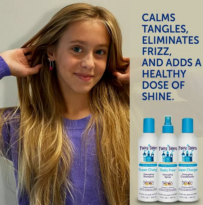 Youngsters' Detangling Mist - Hydrating, Flyaway Protection