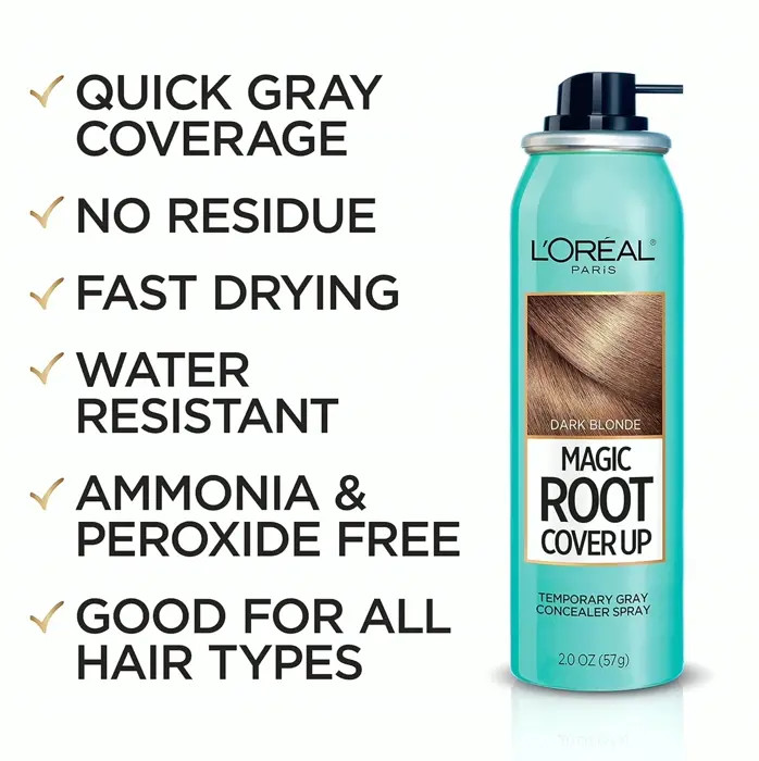 L’Oréal Paris Miracle Root Concealer Up Mist Blonde 2 oz.|(Varied Packaging)