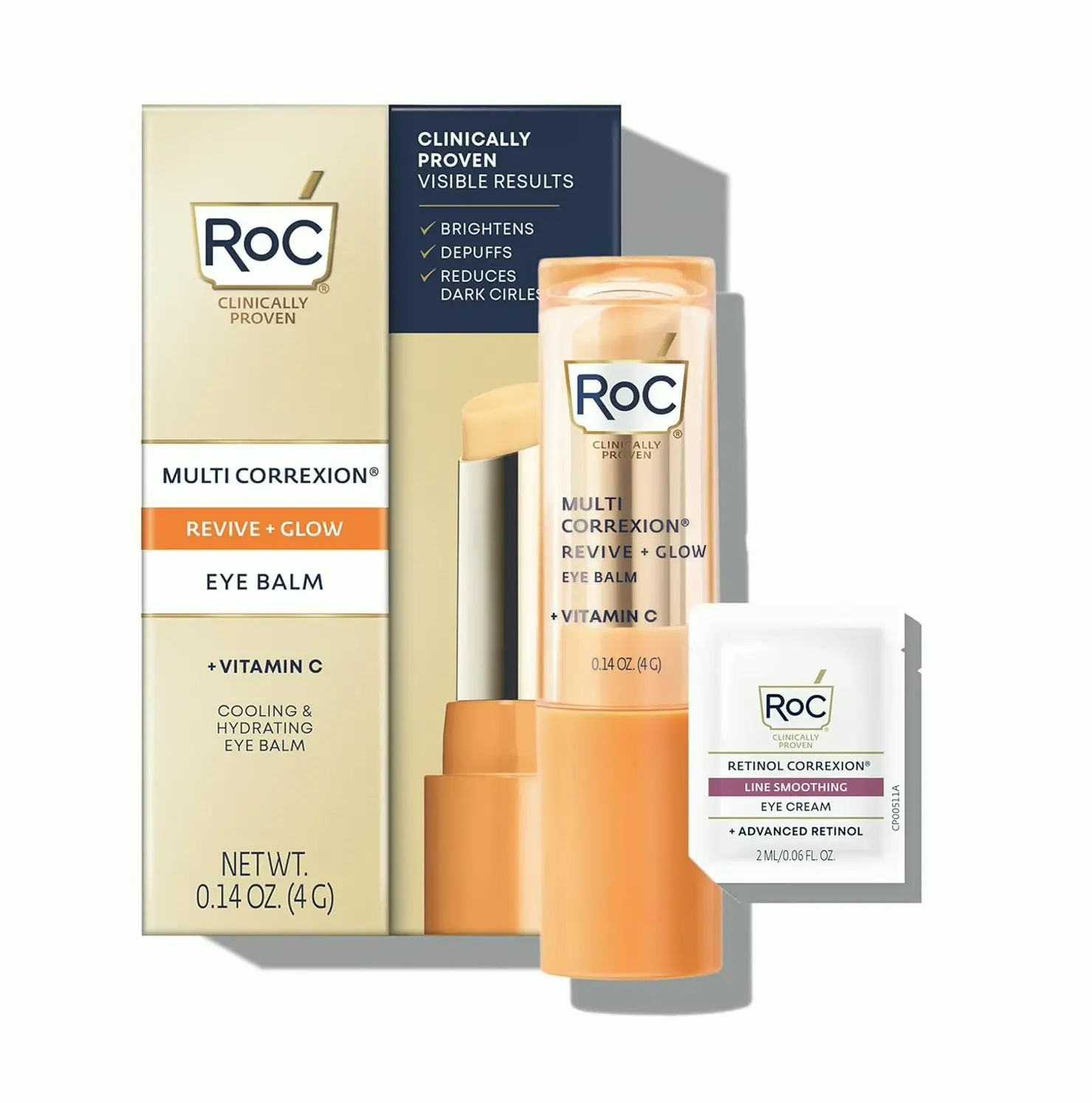 RoC Vit C Eye Balm with Retinol Packette