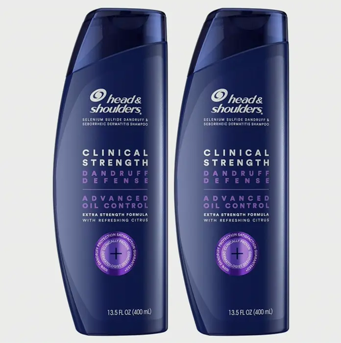 Top & Shoulders Clinical Anti-Dandruff Shampoo, Advanced Oil & Flake Control, Prescription Strength
