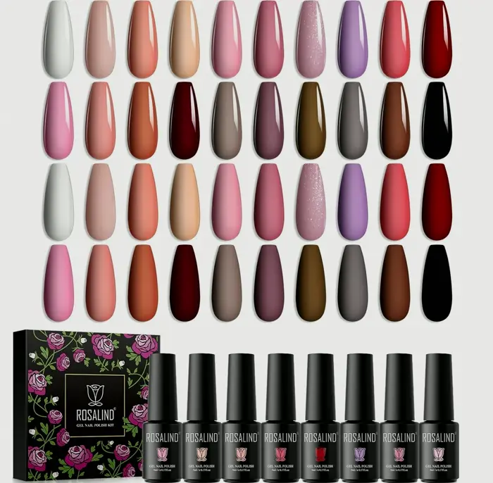 Twenty Pieces Neutral Gel Polish Set