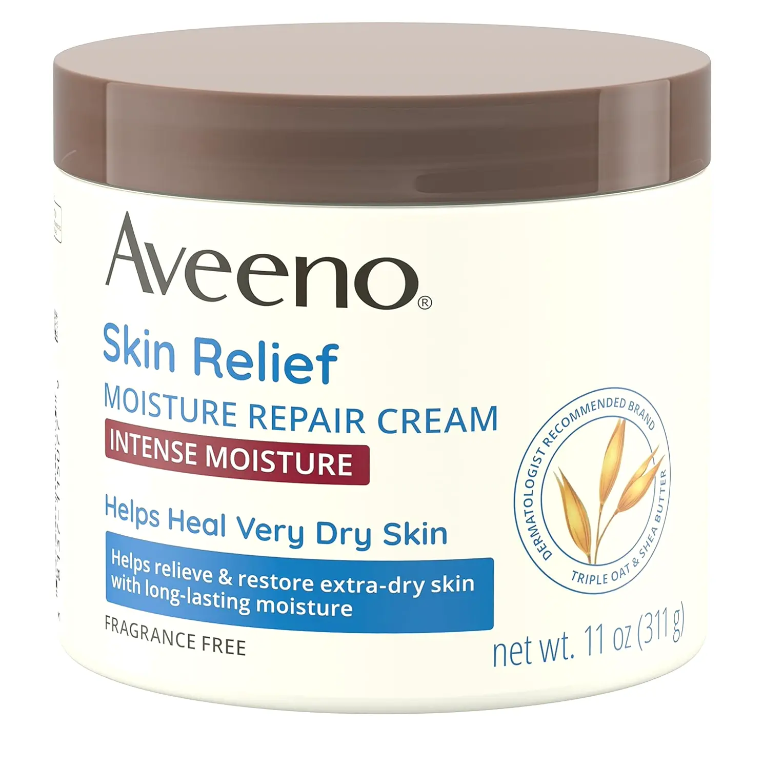Aveeno's Intense Moisture Body Cream with Oat & Shea